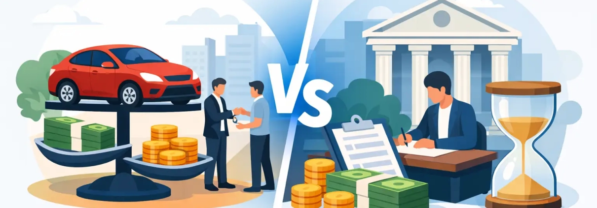 Car Pawn vs Bank Loan: Which Gets Cash Faster?