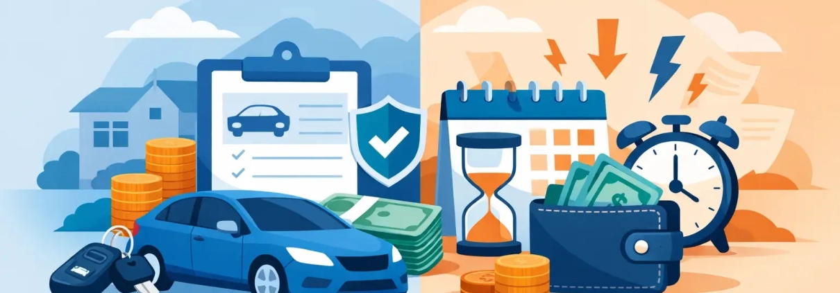 Vehicle-Backed Loans vs Payday Loans