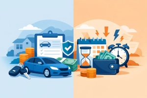 Vehicle-Backed Loans vs Payday Loans