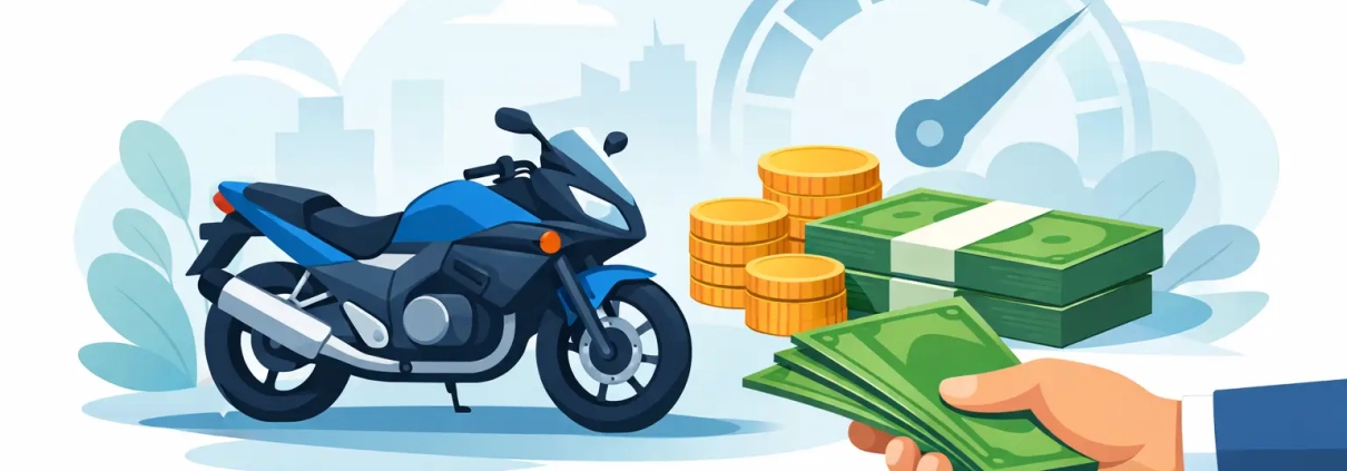 Cash Loan Against Motorbike for Fast Funds