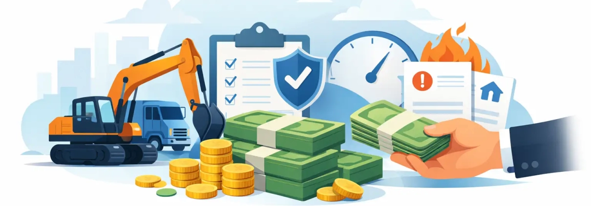 Equipment Backed Cash Loan for Urgent Bills