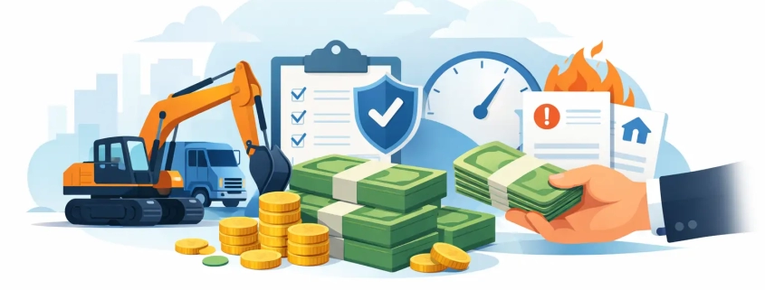 Equipment Backed Cash Loan for Urgent Bills