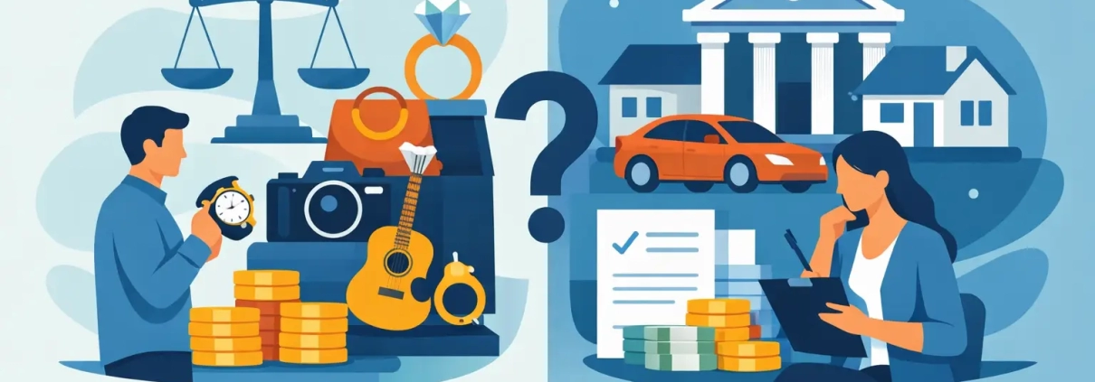 Pawn Loan or Personal Loan: Which Suits You?