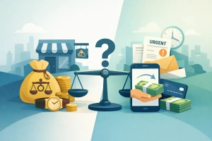 Pawn Loan vs Cash Advance for Urgent Bills
